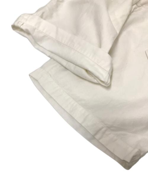 DRIES VAN NOTEN（ドリスヴァンノッテン）DRIES VAN NOTEN (ドリスヴァンノッテン) ハーフパンツ ホワイト サイズ:46の古着・服飾アイテム