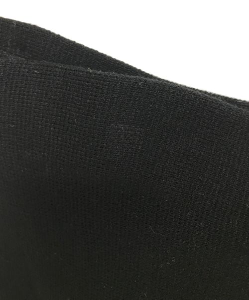 POLO RALPH LAUREN（ポロ・ラルフローレン）POLO RALPH LAUREN (ポロ・ラルフローレン) ニットフレアスカート ブラック サイズ:Mの古着・服飾アイテム