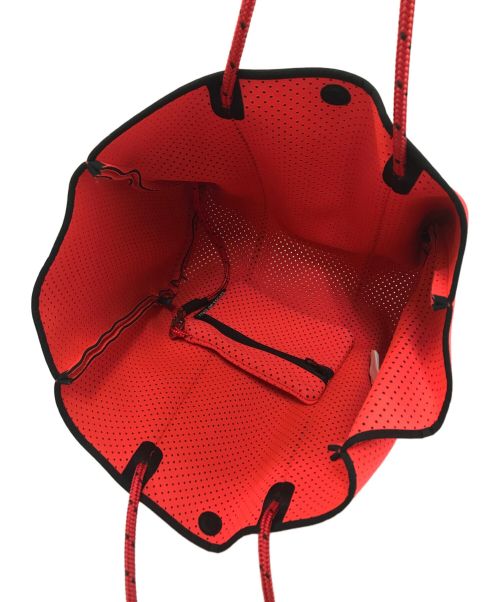 STATE OF ESCAPE（ステイトオブエスケープ）STATE OF ESCAPE (ステイトオブエスケープ) トートサンセットブレンドロープ レッドの古着・服飾アイテム