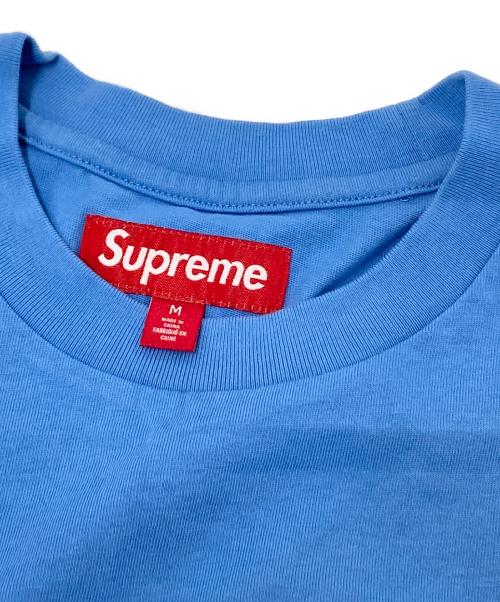 SUPREME（シュプリーム）SUPREME (シュプリーム) Contact S/S Top ブルー サイズ:Mの古着・服飾アイテム