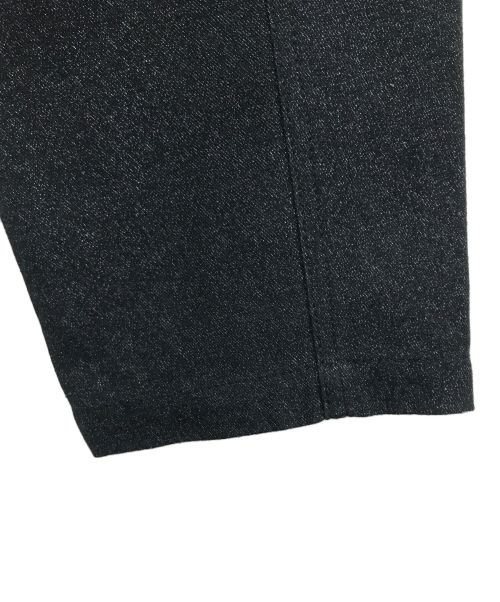 CHANEL（シャネル）CHANEL (シャネル) ココマークサイドボタンラメパンツ ネイビー サイズ:38の古着・服飾アイテム