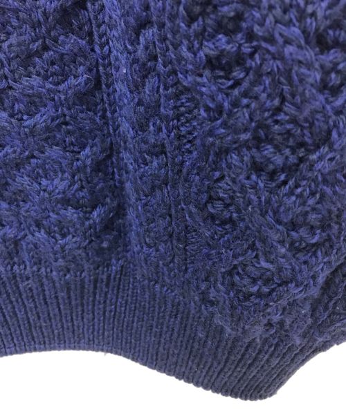 ARAN SWEATER MARKET（アランセーターマーケット）ARAN SWEATER MARKET (アランセーターマーケット) アランニット ブルー サイズ:Sの古着・服飾アイテム
