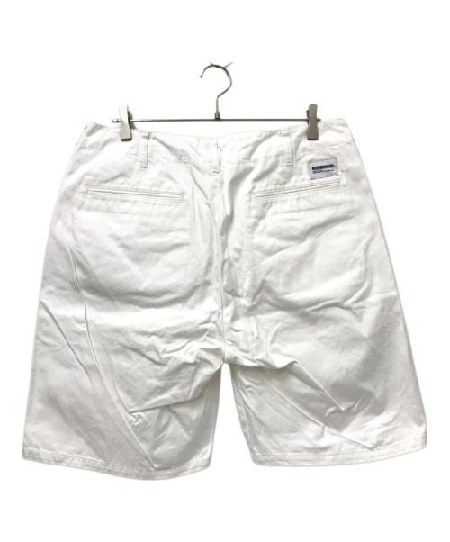 NEIGHBORHOOD（ネイバーフッド）NEIGHBORHOOD (ネイバーフッド) CLASSIC CHINO SHORT PANTS ホワイト サイズ:XLの古着・服飾アイテム