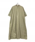 LE GLAZIKル グラジック）の古着「プルオーバーワンピース」｜ベージュ