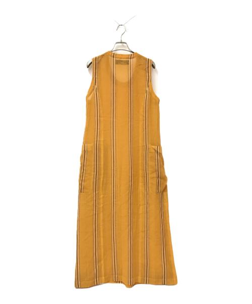 tricot COMME des GARCONS（トリココムデギャルソン）tricot COMME des GARCONS (トリココムデギャルソン) ノースリーブワンピース イエロー サイズ:下記参照の古着・服飾アイテム