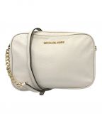 MICHAEL KORSマイケル・コース）の古着「レザーショルダーバッグ」｜ホワイト