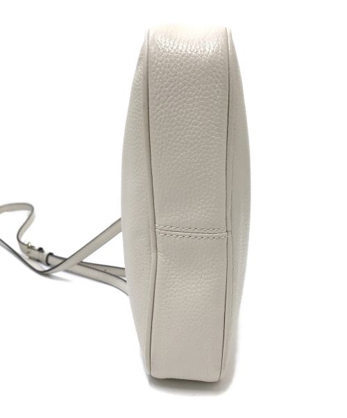 MICHAEL KORS（マイケル・コース）MICHAEL KORS (マイケルコース) レザーショルダーバッグ ホワイト サイズ:下記参照の古着・服飾アイテム