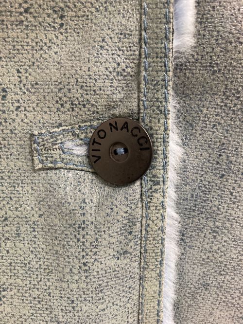 VITO NACCI（ヴィトナッチ）VITO NACCI (ヴィトナッチ) リバーシブルコート ブルー サイズ:不明の古着・服飾アイテム