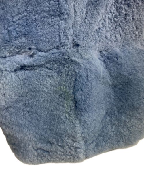 VITO NACCI（ヴィトナッチ）VITO NACCI (ヴィトナッチ) リバーシブルコート ブルー サイズ:不明の古着・服飾アイテム