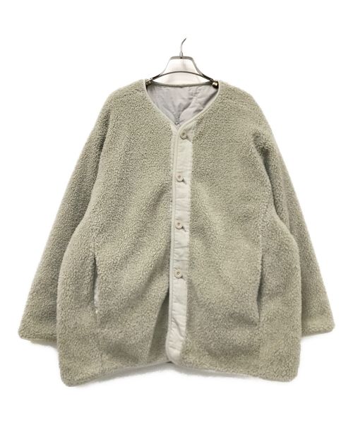 CLANE（クラネ）CLANE (クラネ) EVERSIBLE MILITARY BOA JACKET ベージュ サイズ:Fの古着・服飾アイテム