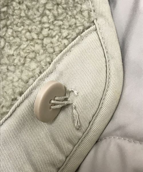 CLANE（クラネ）CLANE (クラネ) EVERSIBLE MILITARY BOA JACKET ベージュ サイズ:Fの古着・服飾アイテム