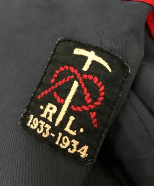 POLO RALPH LAUREN（ポロ・ラルフローレン）POLO RALPH LAUREN (ポロ・ラルフローレン) マウンテンパーカー ネイビー×レッド サイズ:Sの古着・服飾アイテム