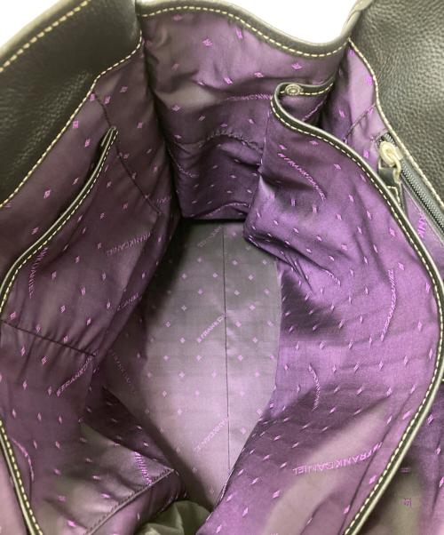 FRANK DANIEL（フランクダニエル）FRANK DANIEL (フランクダニエル) レザートートバッグ ブラック サイズ:下記参照の古着・服飾アイテム
