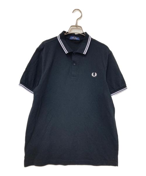 FRED PERRY（フレッドペリー）FRED PERRY (フレッドペリー) ポロシャツ ブラック サイズ:Lの古着・服飾アイテム