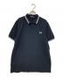 FRED PERRY（フレッドペリー）の古着「ポロシャツ」｜ブラック