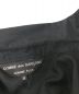 中古・古着 COMME des GARCONS HOMME (コムデギャルソン オム) カーテンプリーツジャケット ブラック サイズ:M：49000円