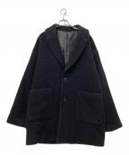 nano・universeナノ・ユニバース）の古着「LB.03/IN TES PRA ショールカラーコート」｜ブラック