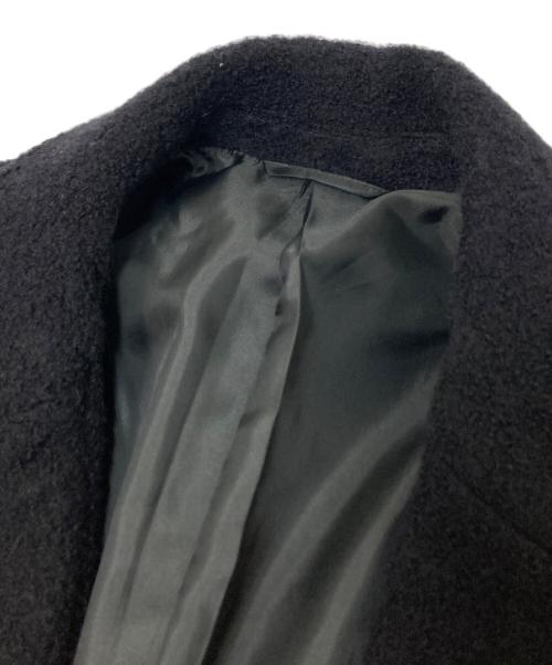 nano・universe（ナノ・ユニバース）nano・universe (ナノ・ユニバース) LB.03/IN TES PRA ショールカラーコート ブラック サイズ:Mの古着・服飾アイテム