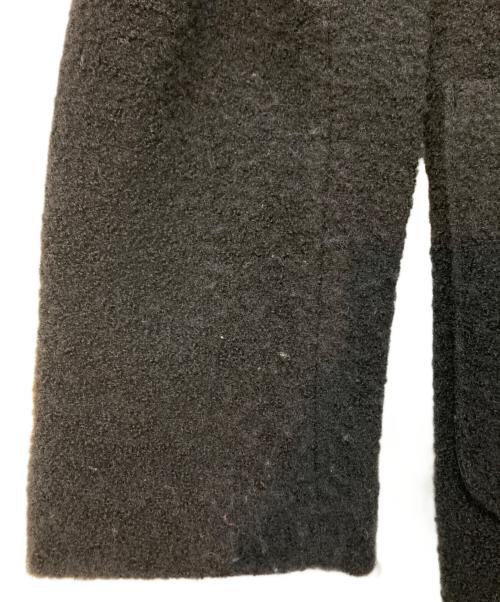 nano・universe（ナノ・ユニバース）nano・universe (ナノ・ユニバース) LB.03/IN TES PRA ショールカラーコート ブラック サイズ:Mの古着・服飾アイテム