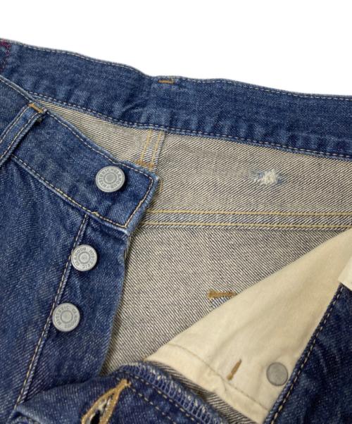 Hysteric Glamour（ヒステリックグラマー）Hysteric Glamour (ヒステリックグラマー) SKINKYダメージデニムパンツ インディゴ サイズ:FREEの古着・服飾アイテム