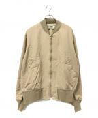 CORINTHコリンス）の古着「リップストップブルゾン」｜ベージュ