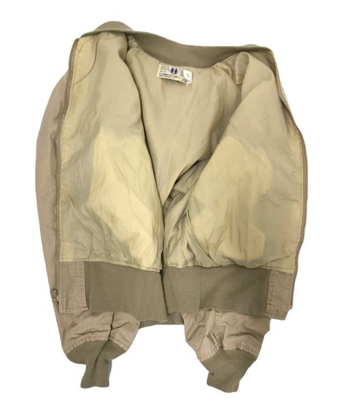 CORINTH（コリンス）CORINTH (コリンス) リップストップブルゾン ベージュ サイズ:Mの古着・服飾アイテム