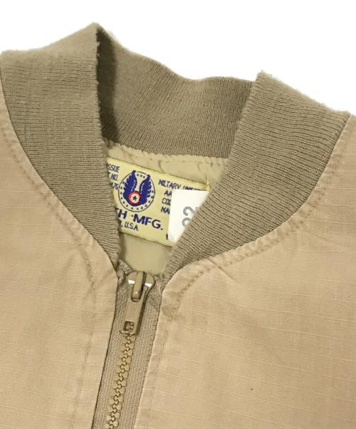 CORINTH（コリンス）CORINTH (コリンス) リップストップブルゾン ベージュ サイズ:Mの古着・服飾アイテム