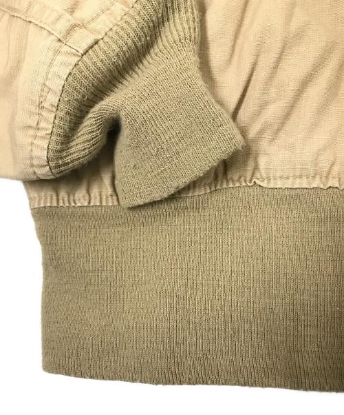 CORINTH（コリンス）CORINTH (コリンス) リップストップブルゾン ベージュ サイズ:Mの古着・服飾アイテム