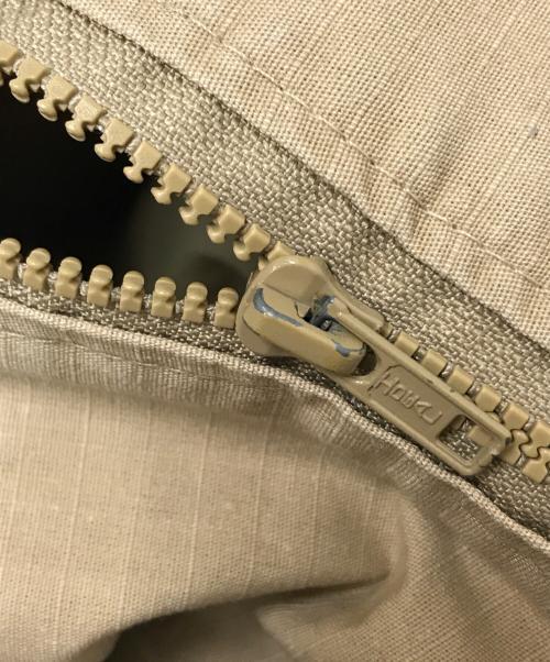 CORINTH（コリンス）CORINTH (コリンス) リップストップブルゾン ベージュ サイズ:Mの古着・服飾アイテム