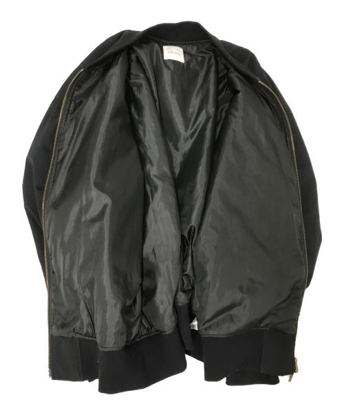 Mila Owen（ミラオーウェン）Mila Owen (ミラオーウェン) MA-1ジャケット ブラック サイズ:Fの古着・服飾アイテム