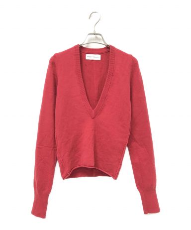extreme cashmere エクストリームカシミア カーディガン M 赤 【古着】【中古】【送料無料】 extreme cashmere エクストリームカシミア カーディガン M 赤 【古着