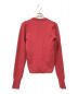 extreme cashmere (エクストリーム カシミア) カシミヤ混Vネックニット レッド サイズ:下記参照：5000円