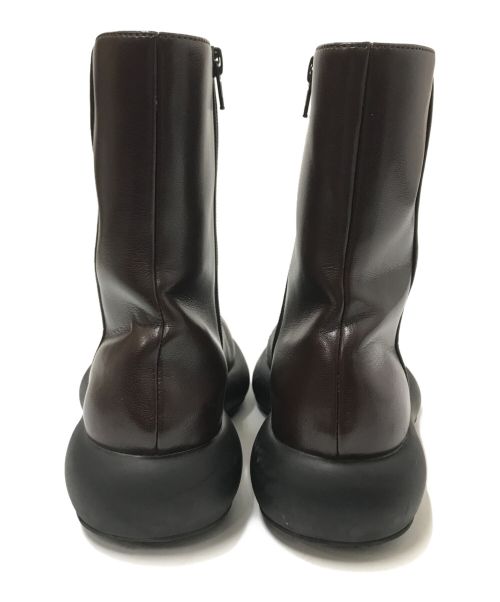 STYLE MIXER（スタイルミキサー）STYLE MIXER (スタイルミキサー) プラットフォームミドルブーツ ブラウン サイズ:Sの古着・服飾アイテム
