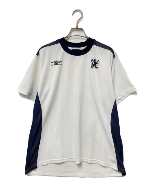 UMBRO（アンブロ）UMBRO (アンブロ) ゲームTシャツ ホワイト サイズ:Lの古着・服飾アイテム