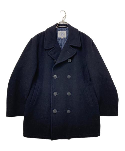 J.PRESS（ジェイプレス）J.PRESS (ジェイプレス) Pコート ネイビー サイズ:Lの古着・服飾アイテム
