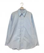 Le L’ESSENCEエルイーレサンス）の古着「OVER FIT シャツ」｜ブルー