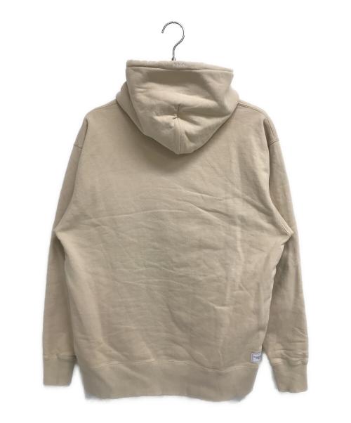 GOD SELECTION XXX（ゴッド セレクション トリプルエックス）GOD SELECTION XXX (ゴッドセレクショントリプルエックス) ボックスロゴパーカー ベージュ サイズ:Lの古着・服飾アイテム