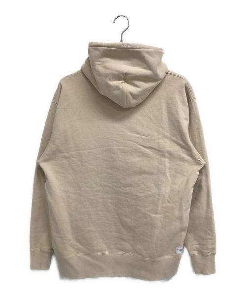 GOD SELECTION XXX（ゴッドセレクショントリプルエックス）GOD SELECTION XXX (ゴッドセレクショントリプルエックス) ボックスロゴパーカー ベージュ サイズ:Lの古着・服飾アイテム