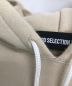 中古・古着 GOD SELECTION XXX (ゴッドセレクショントリプルエックス) ボックスロゴパーカー ベージュ サイズ:L：11000円
