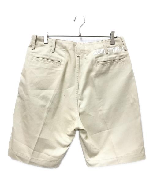 SEQUEL（シークエル）SEQUEL (シークエル) TYPE-Sハーフパンツ ベージュ サイズ:Lの古着・服飾アイテム