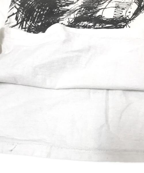 SUPREME（シュプリーム）SUPREME (シュプリーム) YOHJI YAMAMOTO (ヨウジヤマモト) Scribble Wolf Tee ホワイト サイズ:Lの古着・服飾アイテム