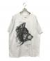 SUPREME（シュプリーム）の古着「Scribble Wolf Tee」｜ホワイト
