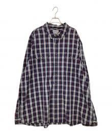 CarHartt（カーハート）の古着「チェックシャツ」｜ネイビー