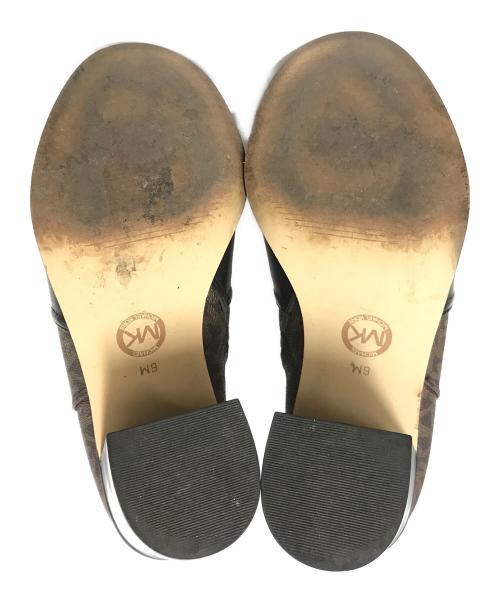 MICHAEL MICHAEL KORS（マイケル マイケルコース）MICHAEL MICHAEL KORS (マイケル マイケルコース) ショートブーツ ブラウン サイズ:6の古着・服飾アイテム