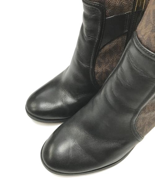 MICHAEL MICHAEL KORS（マイケル マイケルコース）MICHAEL MICHAEL KORS (マイケル マイケルコース) ショートブーツ ブラウン サイズ:6の古着・服飾アイテム