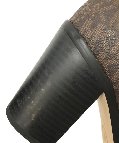 MICHAEL MICHAEL KORS（マイケル マイケルコース）MICHAEL MICHAEL KORS (マイケル マイケルコース) ショートブーツ ブラウン サイズ:6の古着・服飾アイテム