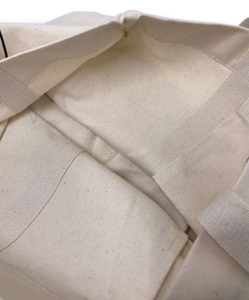 YOHJI YAMAMOTO（ヨウジヤマモト）YOHJI YAMAMOTO (ヨウジヤマモト) トートバッグ アイボリー サイズ:下記参照の古着・服飾アイテム
