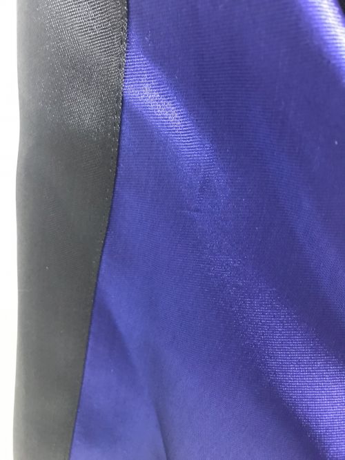 BACK STREET CRAWLER（バックストリートクローラー）BACK STREET CRAWLER (バックストリートクローラー) レディジャスティス刺繍スカジャン ブラック×パープル サイズ:Lの古着・服飾アイテム