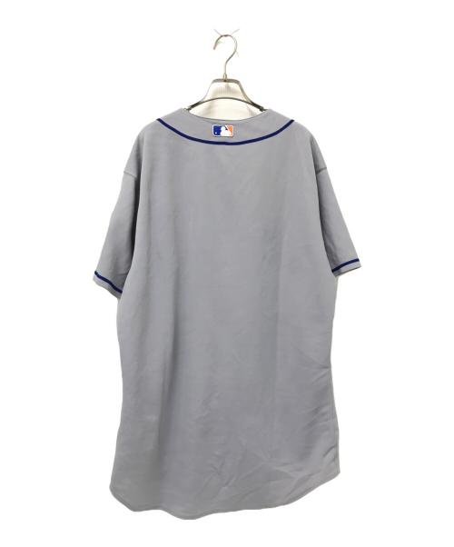 Majestic（マジェスティック）Majestic (マジェスティック) ベースボールシャツ グレー サイズ:48の古着・服飾アイテム