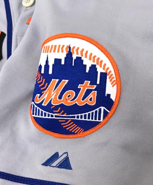 Majestic（マジェスティック）Majestic (マジェスティック) ベースボールシャツ グレー サイズ:48の古着・服飾アイテム